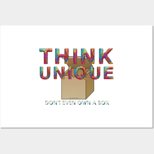 Think Unique Posters and Art